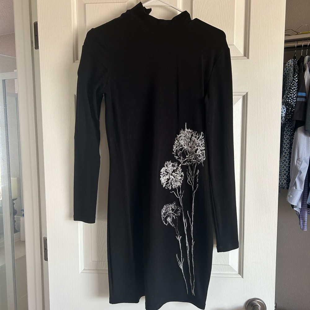 Desigual long sleeve sweater dress